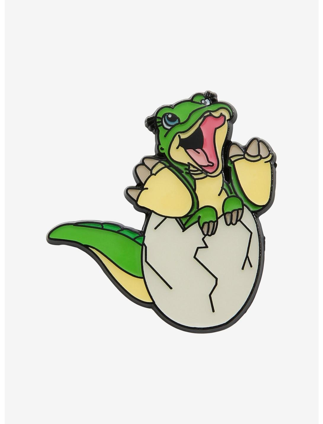 The Land Before Time Ducky Egg Enamel Pin - BoxLunch Exclusive, , hi-res