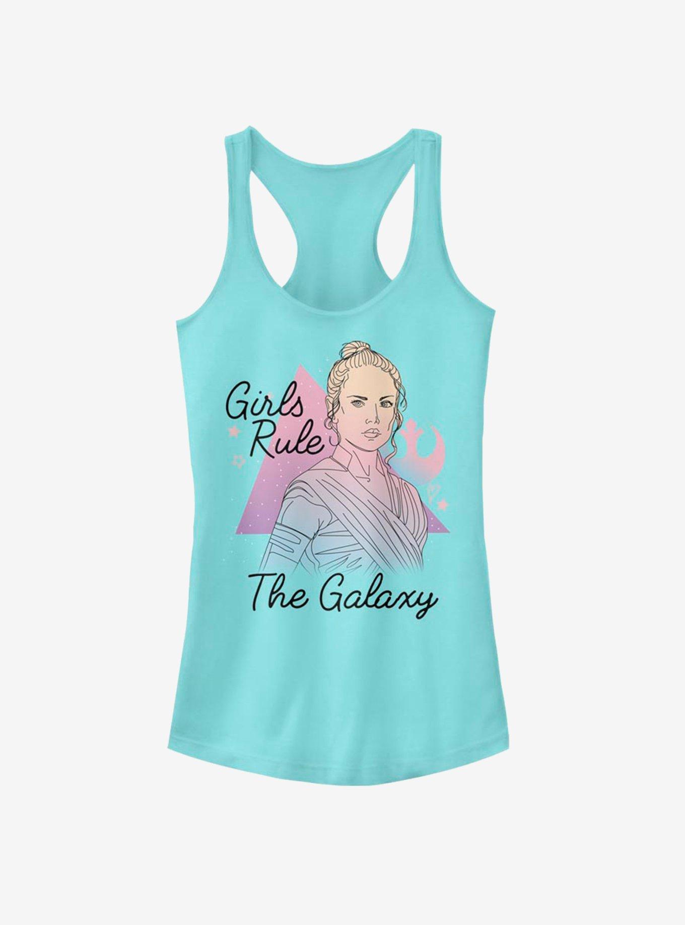 Star Wars: The Rise of Skywalker Rey Pastel Girls Tank, CANCUN, hi-res