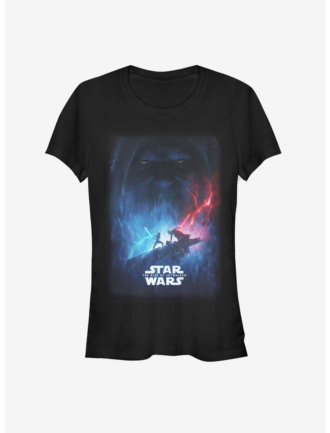 Star Wars Girls The Rise Of Skywalker Movie Poster T-Shirt 