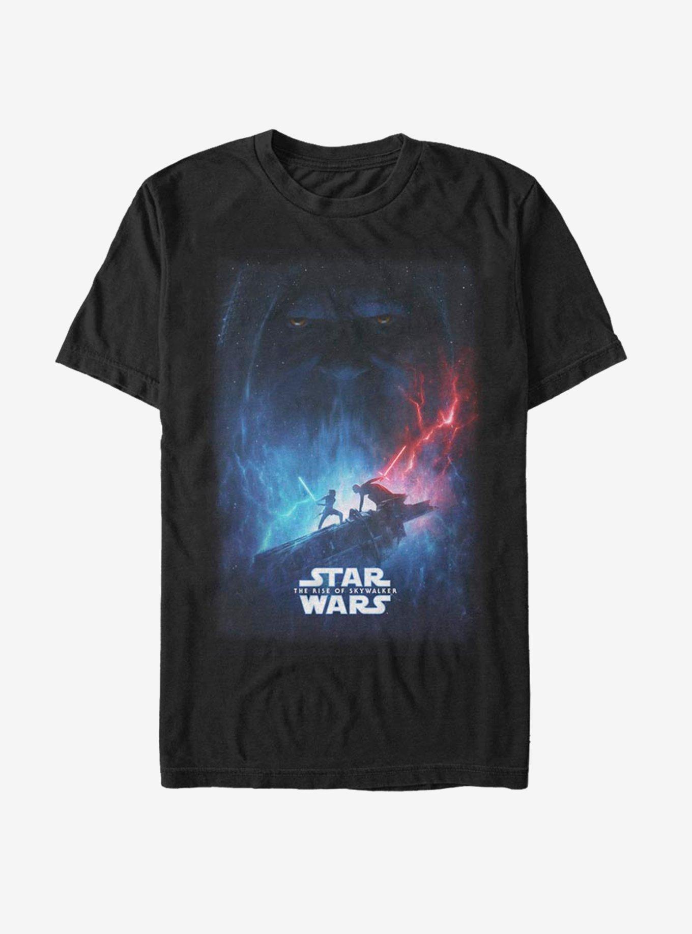 Star Wars: The Rise of Skywalker Tros Movie Poster T-Shirt, BLACK, hi-res