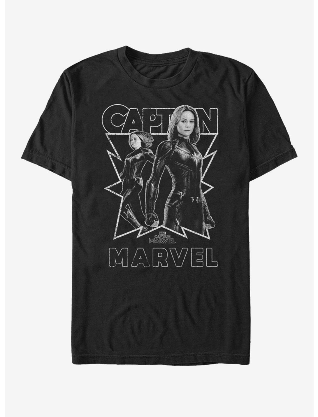 Marvel Captain Marvel Our Hero T-Shirt, BLACK, hi-res