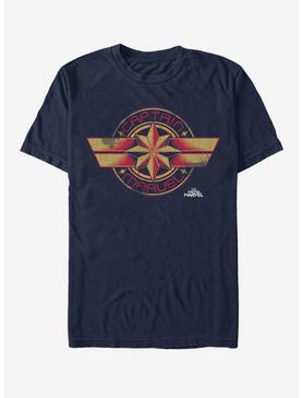 Marvel Captain Marvel Badge T-Shirt, , hi-res