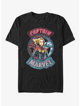 Marvel Captain Marvel Patches T-Shirt, , hi-res