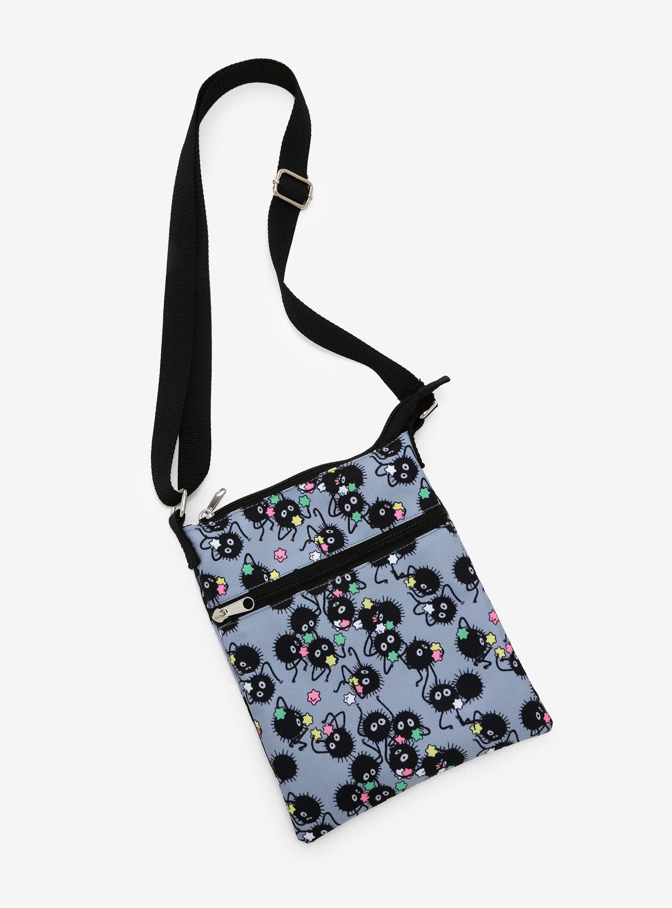 Studio Ghibli Spirited Away Soot Sprites Passport Crossbody Bag, , hi-res