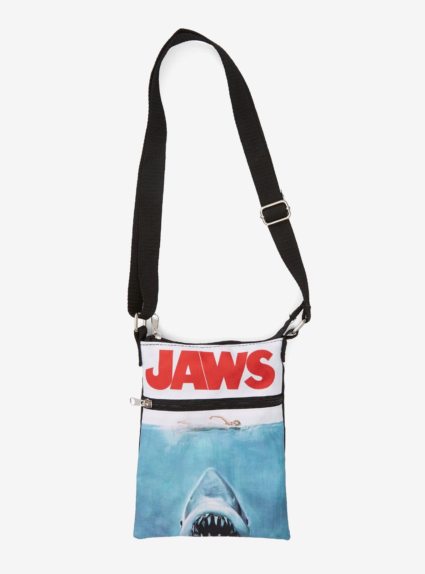 Jaws Poster Passport Crossbody Bag, , hi-res