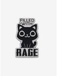 Rage Cat Enamel Pin, , hi-res