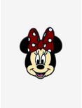 Loungefly Disney Minnie Mouse Face Enamel Pin, , hi-res