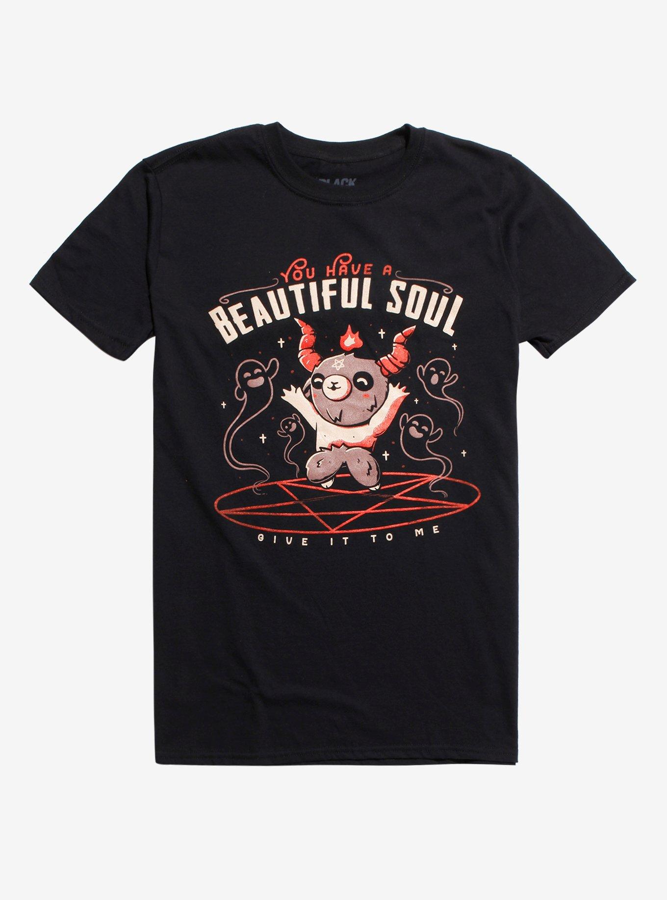 You Have A Beautiful Soul T-Shirt By Tobe Fonseca, BLACK, hi-res