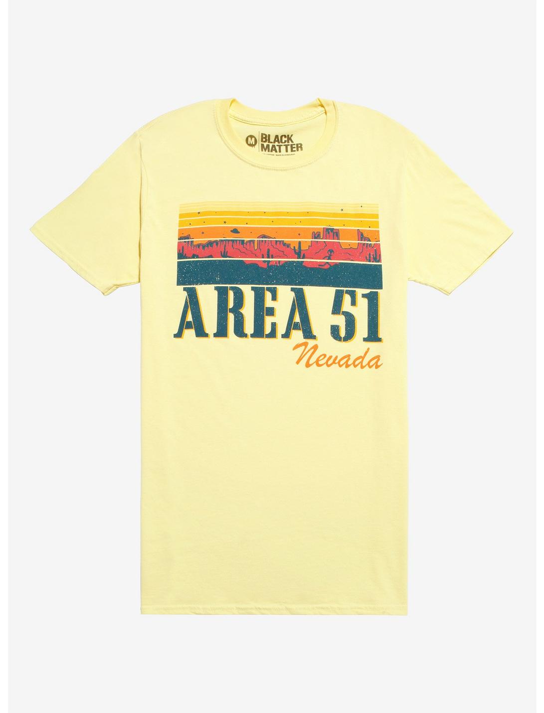 Area 51 Souvenir T-Shirt, PALE YELLOW, hi-res