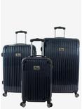 Paola Hard Sided 3 Pc Navy Luggage Set, , hi-res