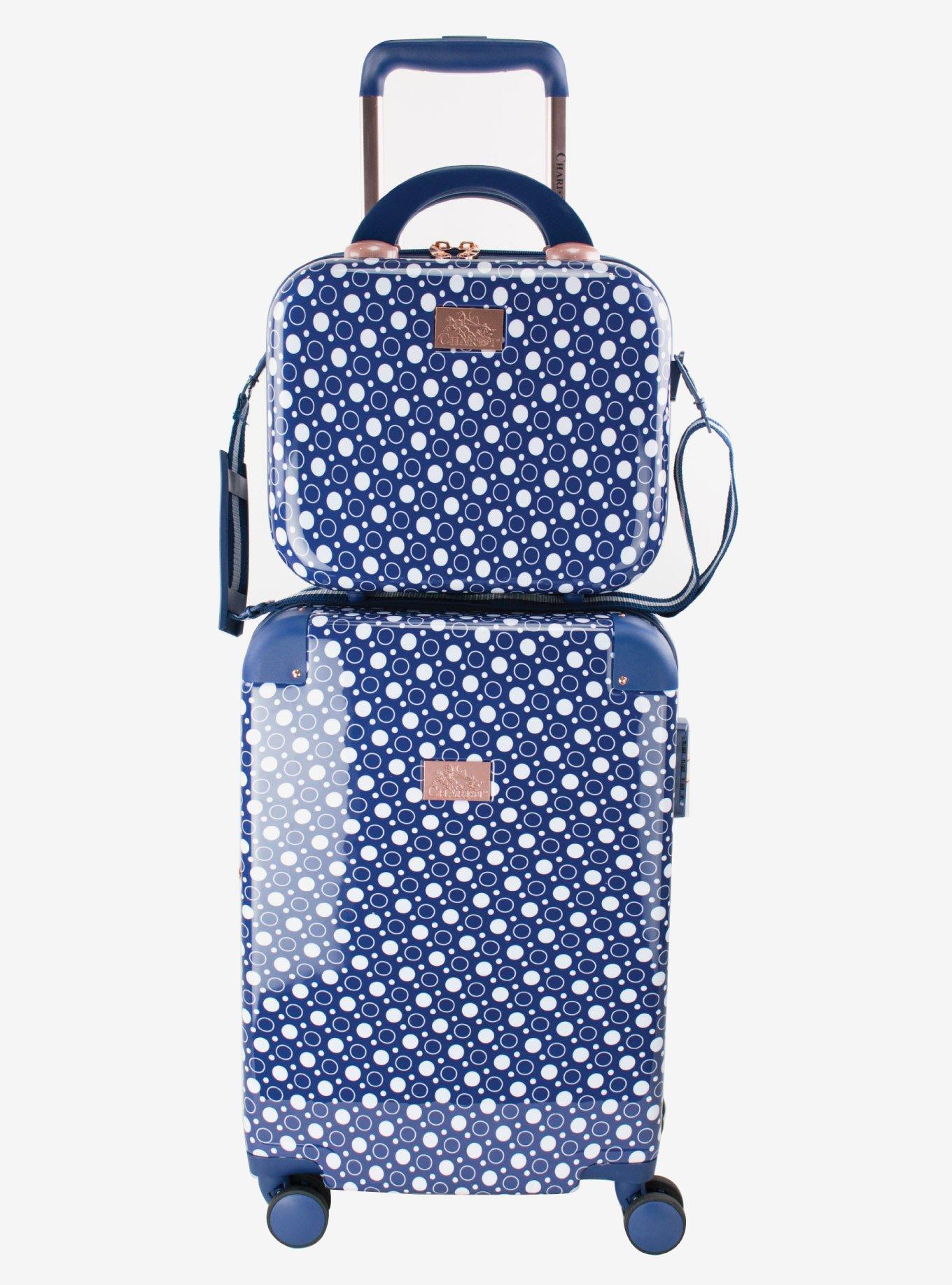 Park Avenue Carry On And Beauty Dotty Case Set Hot Topic