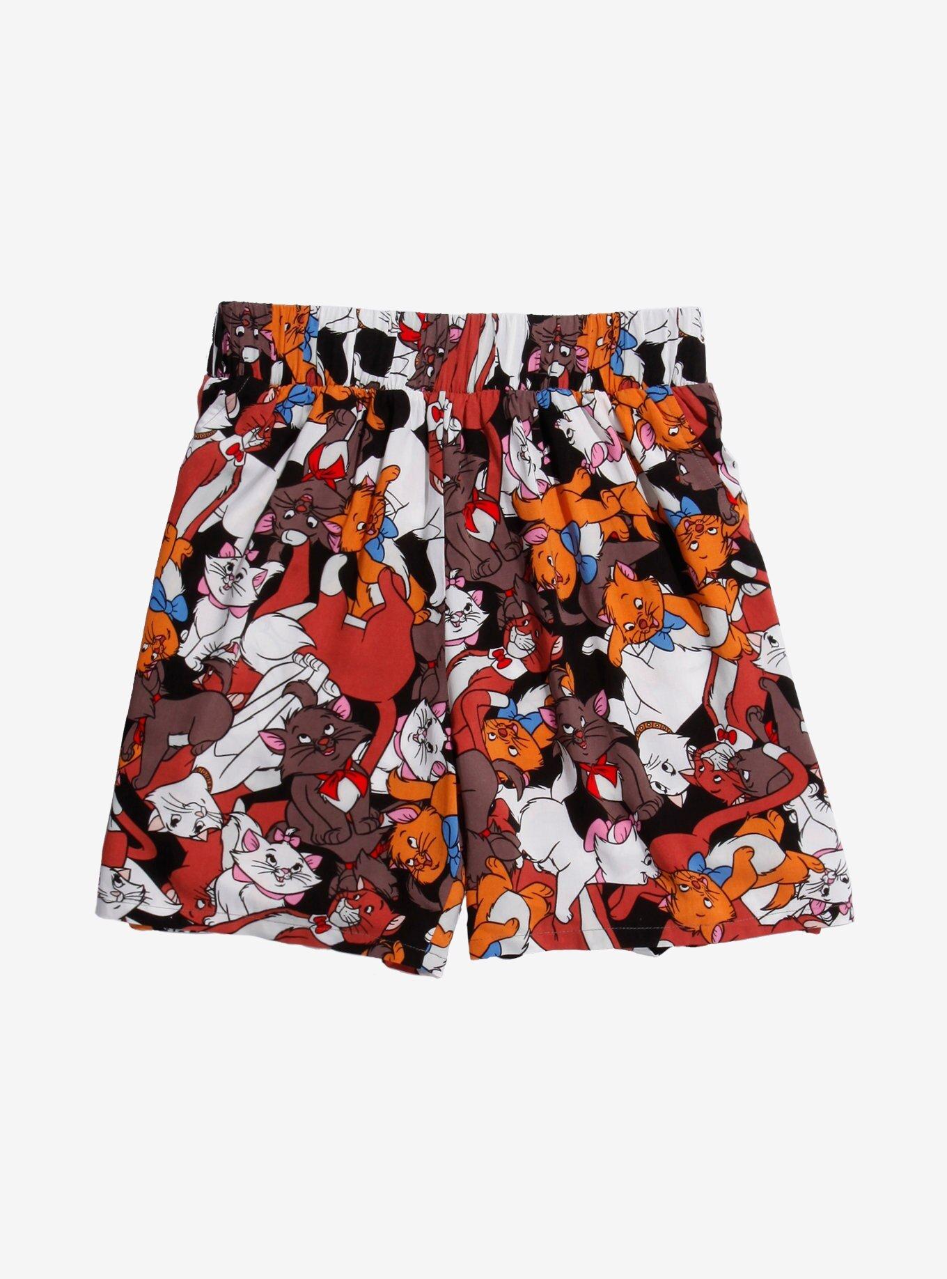 Disney The Aristocats Toss Print Girls Woven Shorts, MULTI, hi-res