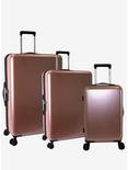 Blank Slate Hard Sided 3 Pc Rose Gold Luggage Set, , hi-res