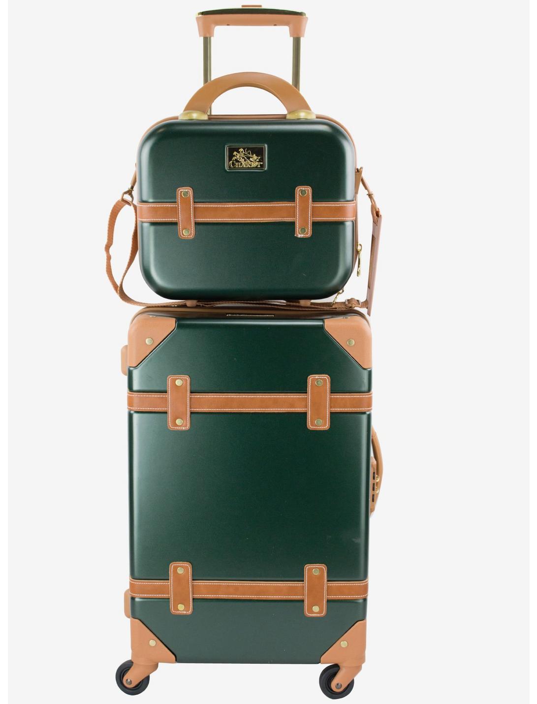 Gatsby Carry On And Beauty Hunter Green Case Set, , hi-res