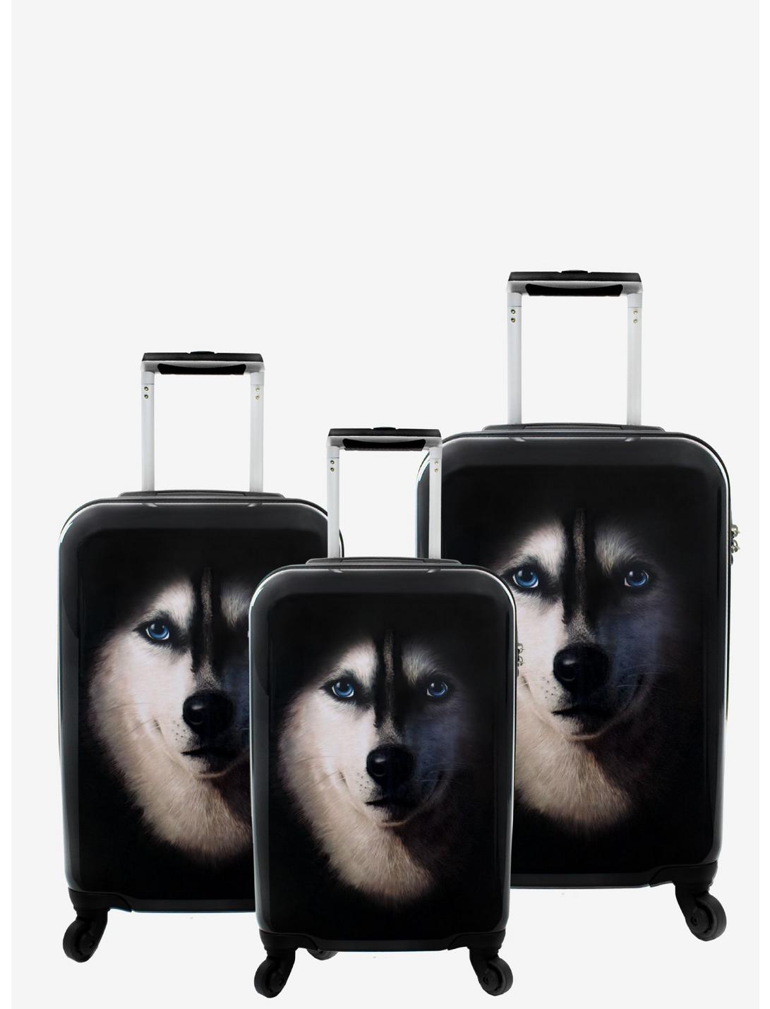 Husky Hard Sided 3 Pc Luggage Set, , hi-res