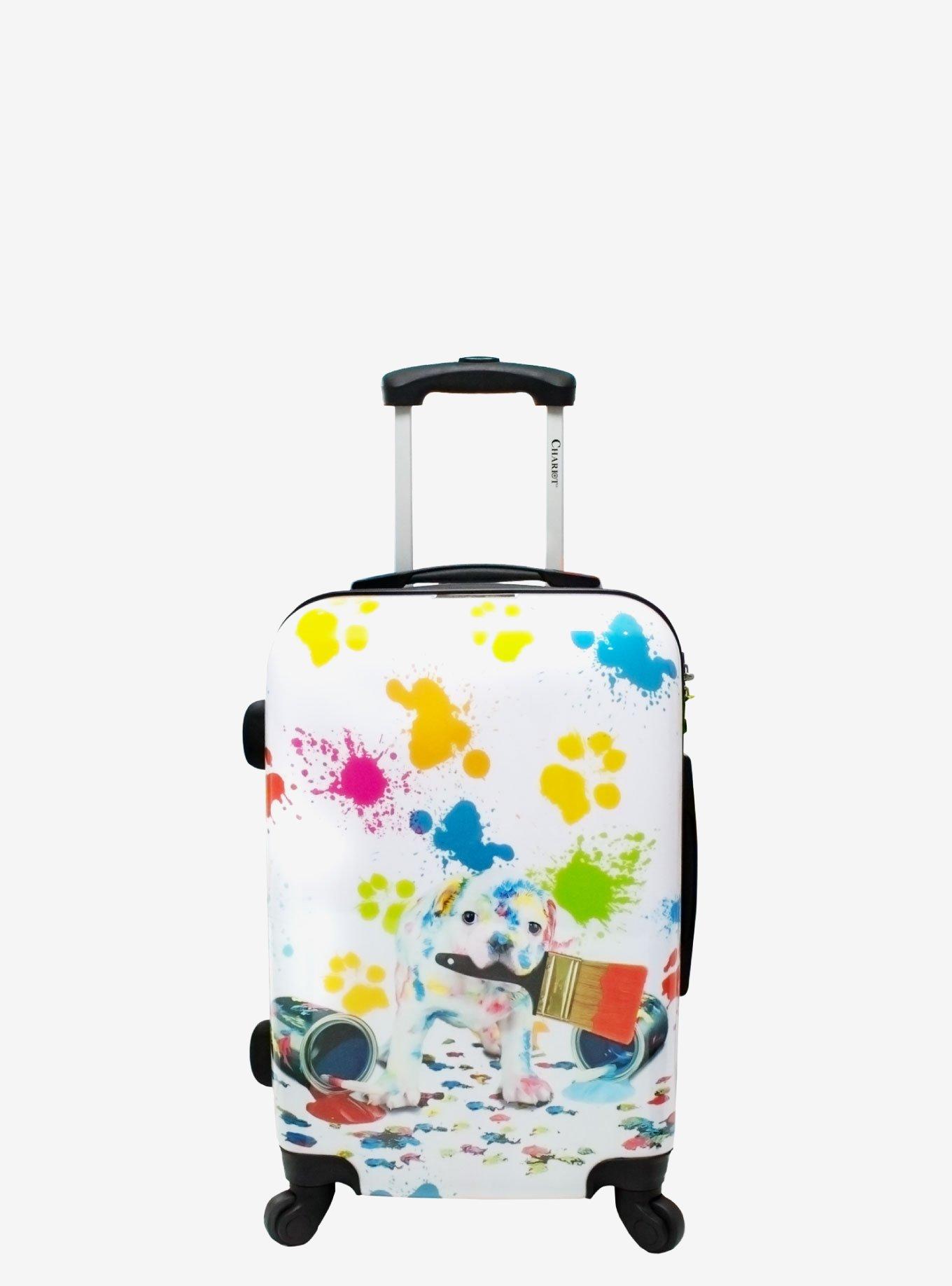Paint Hard Sided Carry On Luggage BoxLunch