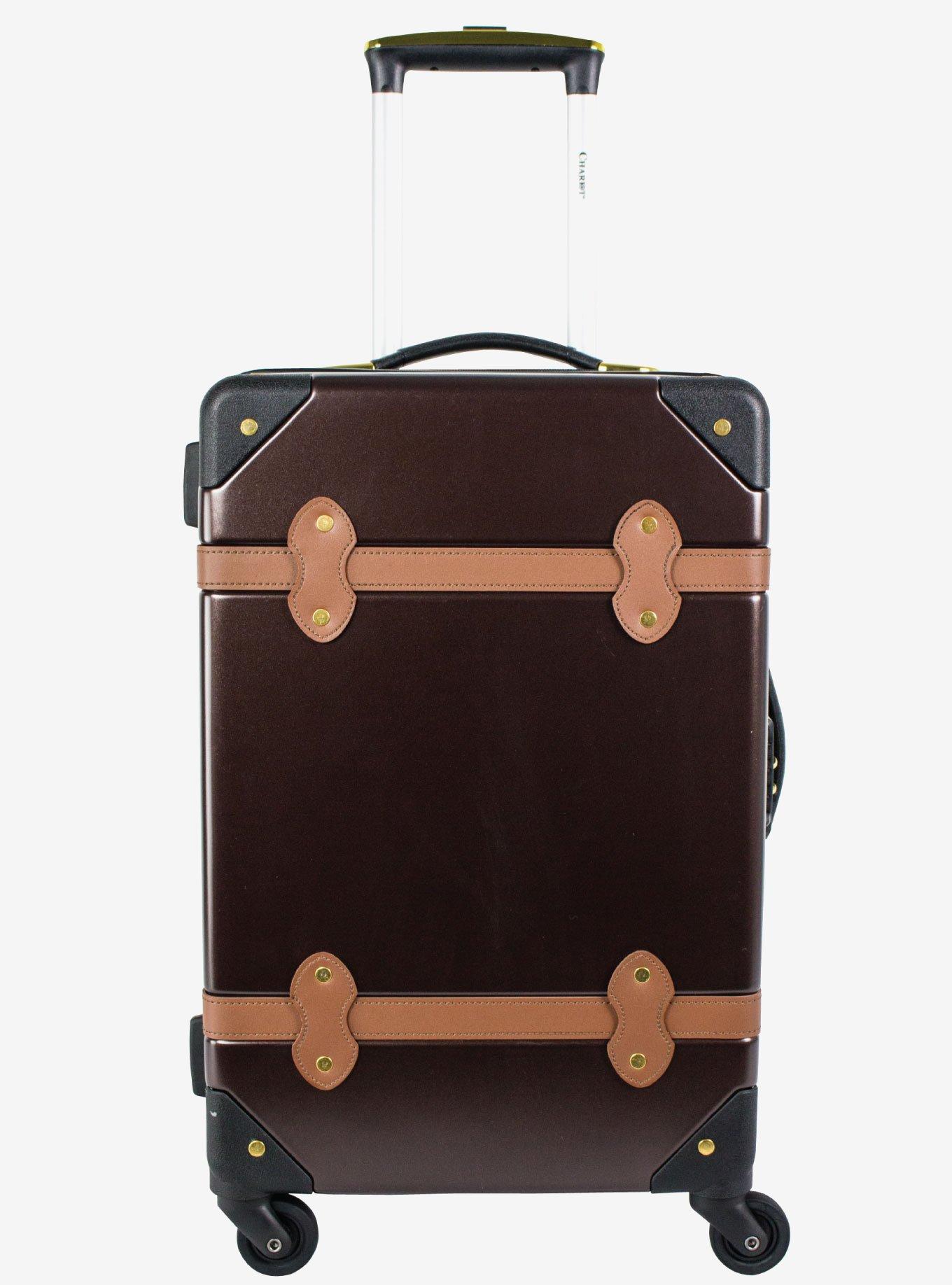 Titanic Hard Sided Carry On Brown Luggage