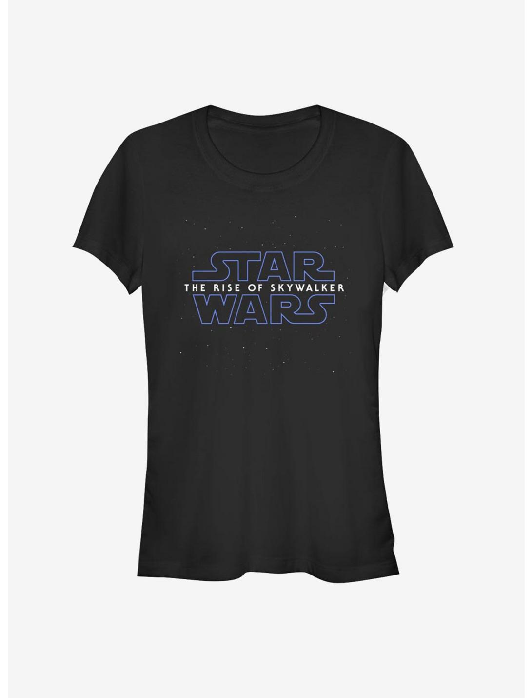 Star Wars: The Rise of Skywalker Stars Girls T-Shirt, BLACK, hi-res