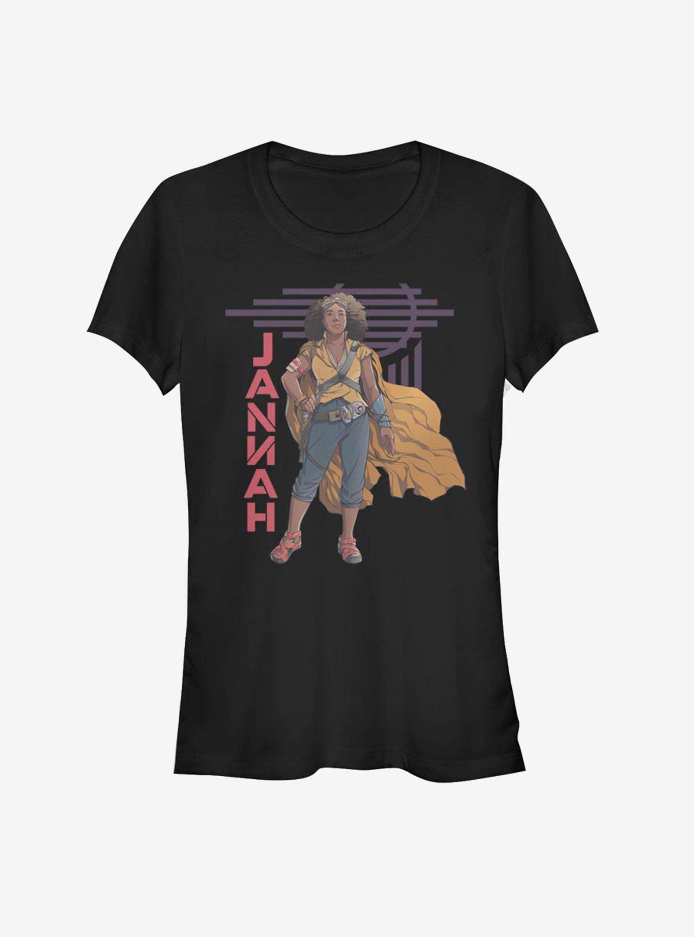 Star Wars: The Rise of Skywalker Jannah Girls T-Shirt, BLACK, hi-res