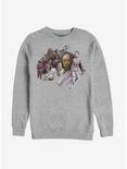 Star Wars: The Rise of Skywalker Trixie Grouped Sweatshirt, ATH HTR, hi-res