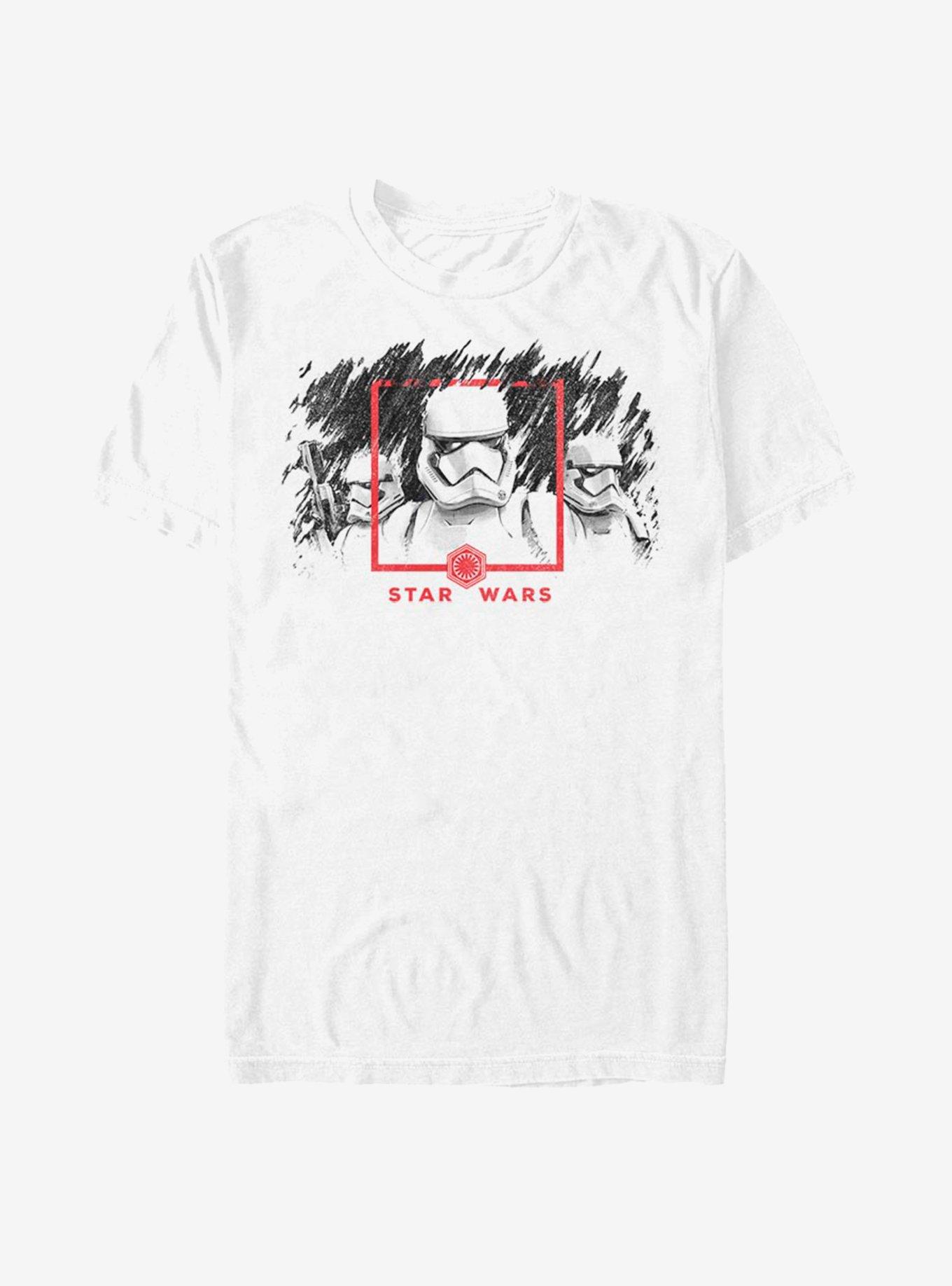 Star Wars: The Rise of Skywalker Dawn Patrol T-Shirt, WHITE, hi-res
