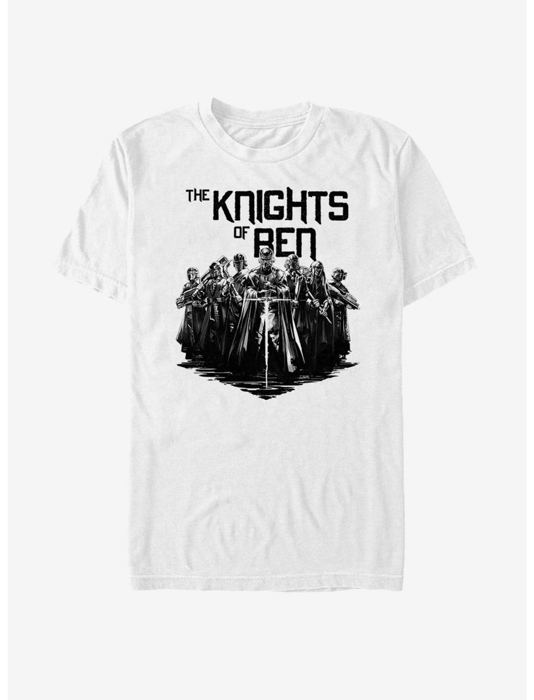 Star Wars: The Rise of Skywalker Inked Knights T-Shirt, WHITE, hi-res