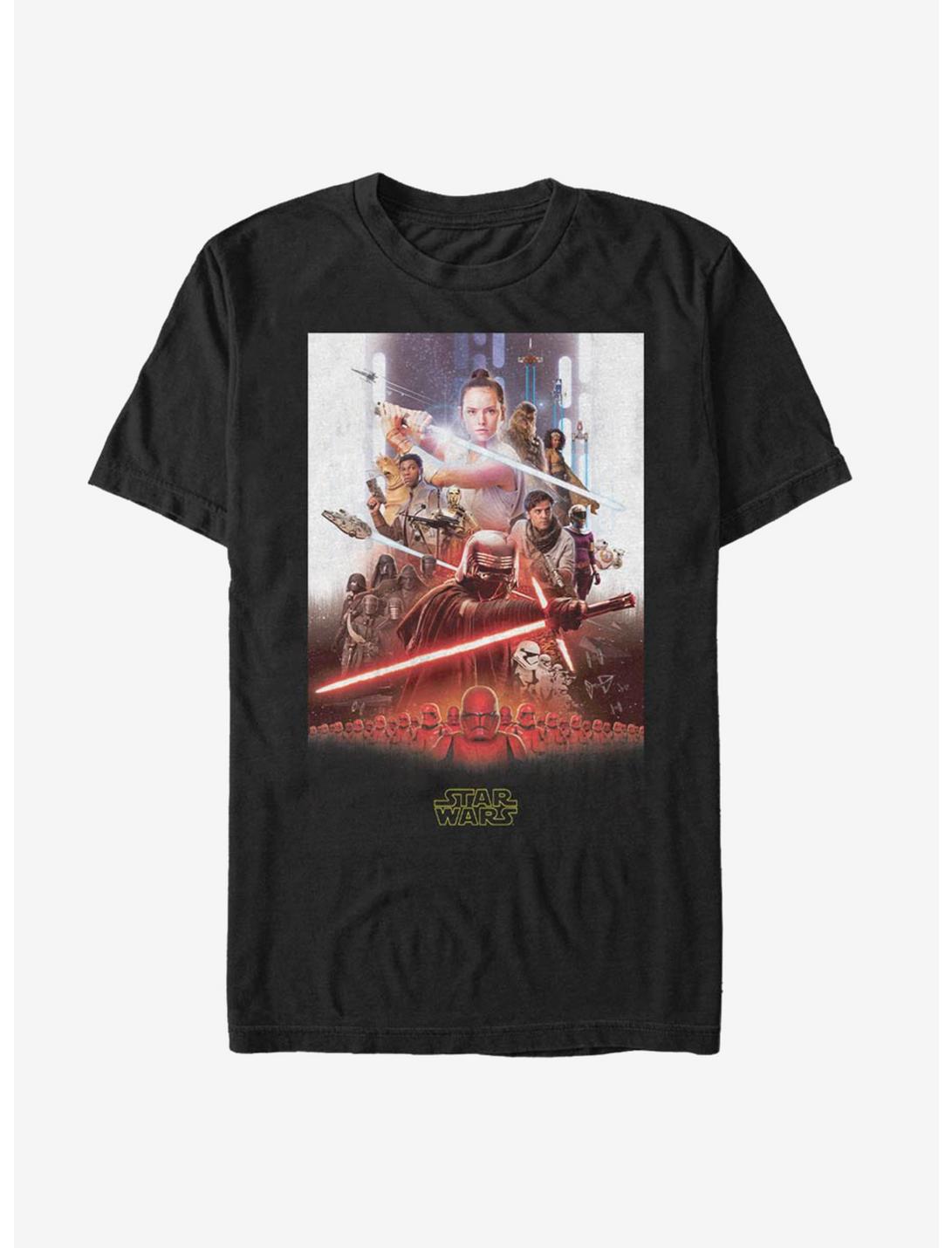 Star Wars: The Rise of Skywalker Last Poster T-Shirt, BLACK, hi-res