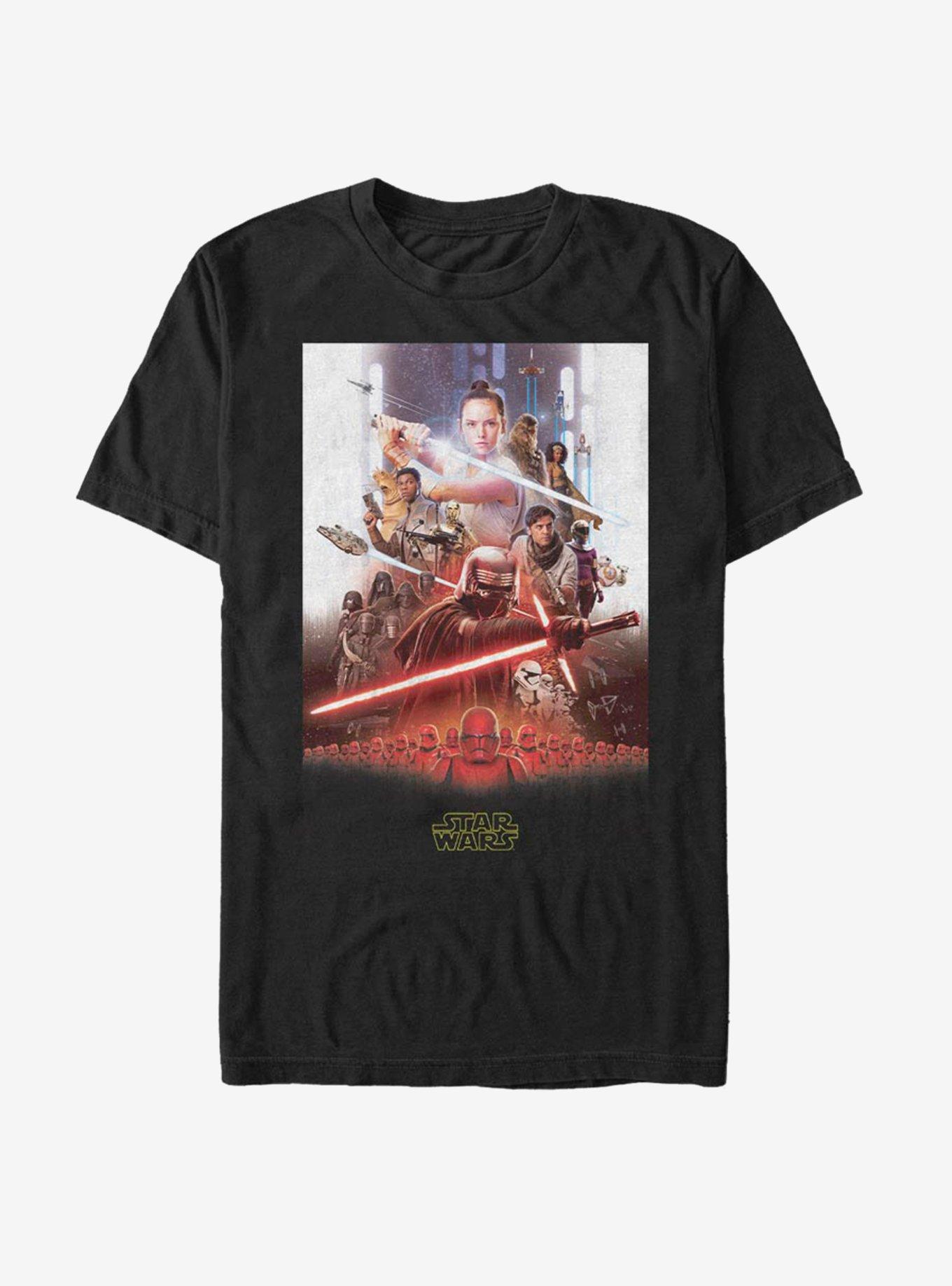 Star Wars: The Rise of Skywalker Last Poster T-Shirt, BLACK, hi-res