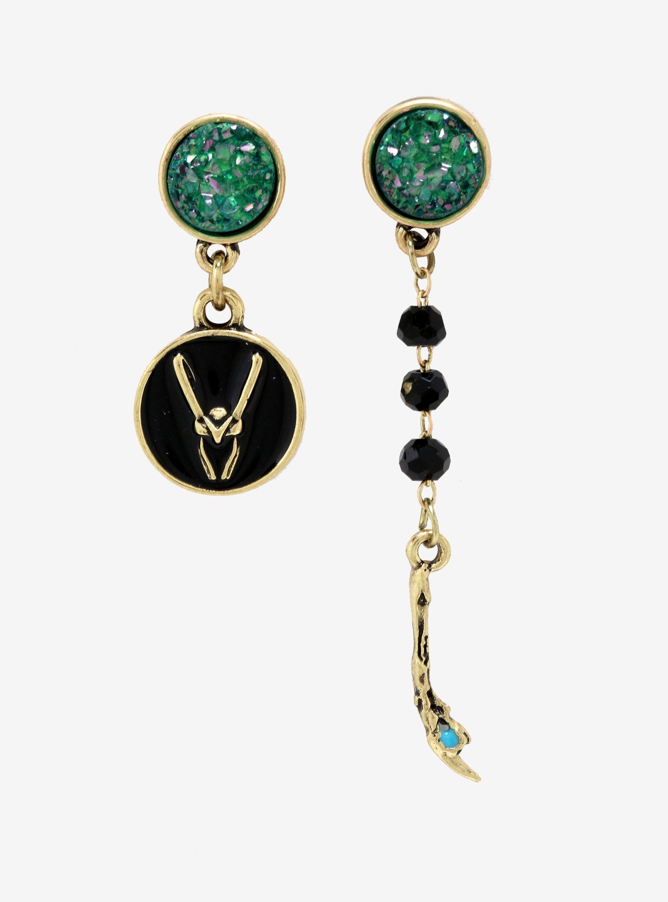 Marvel Loki Mismatch Earrings, , hi-res