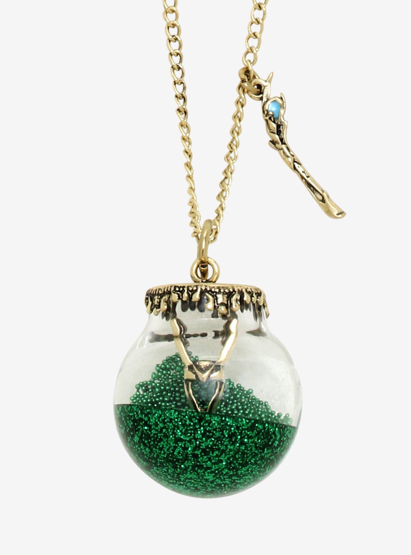 Marvel Loki Shaker Necklace, , hi-res