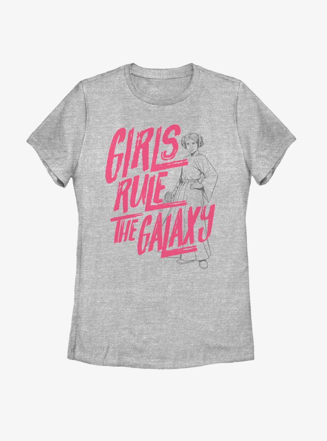 Star Wars Girls Rule Womens T-Shirt, ATH HTR, hi-res