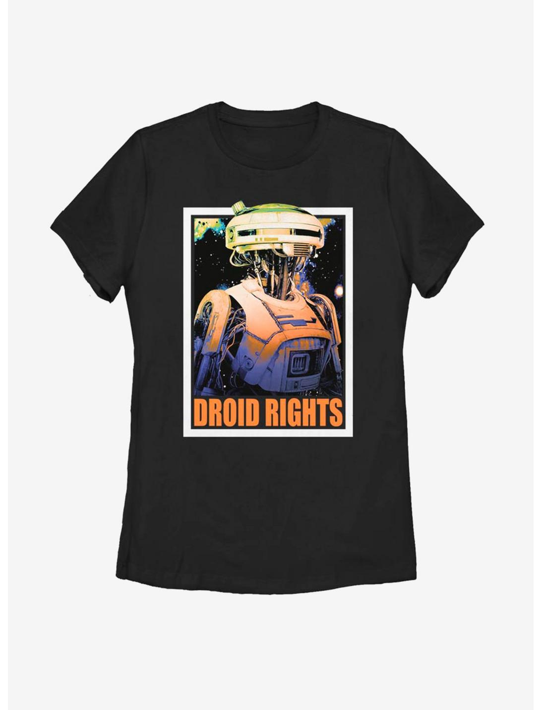 Solo: A Star Wars Story Droid Rights Womens T-Shirt, BLACK, hi-res