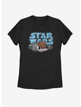 Star Wars Chewie Hair in the Wind Womens T-Shirt, , hi-res