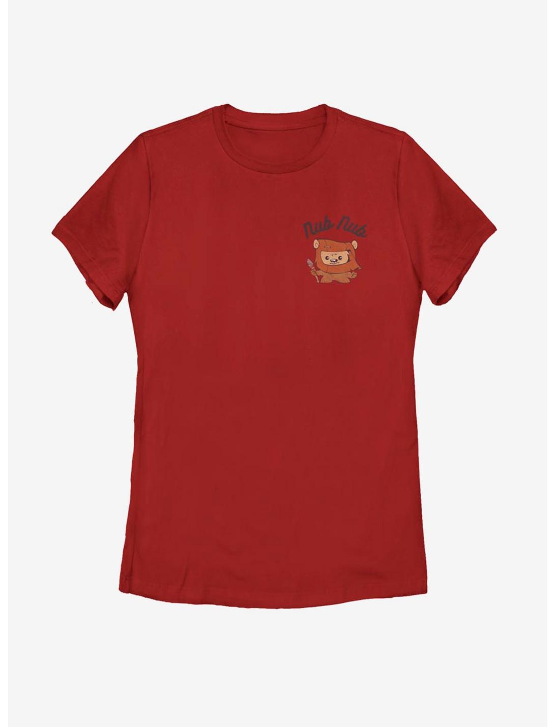 Star Wars Nub Nub Sketch Womens T-Shirt, RED, hi-res