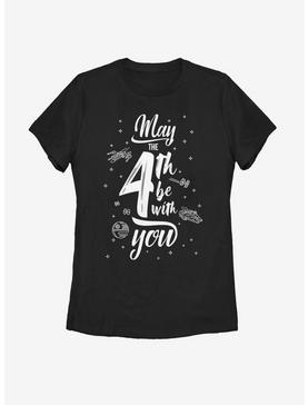 Star Wars Space Text May Fourth Womens T-Shirt, , hi-res