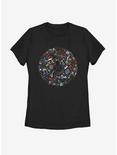 Star Wars Icons Circle Womens T-Shirt, BLACK, hi-res