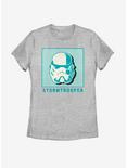 Star Wars Stormtrooper Mask Womens T-Shirt, ATH HTR, hi-res