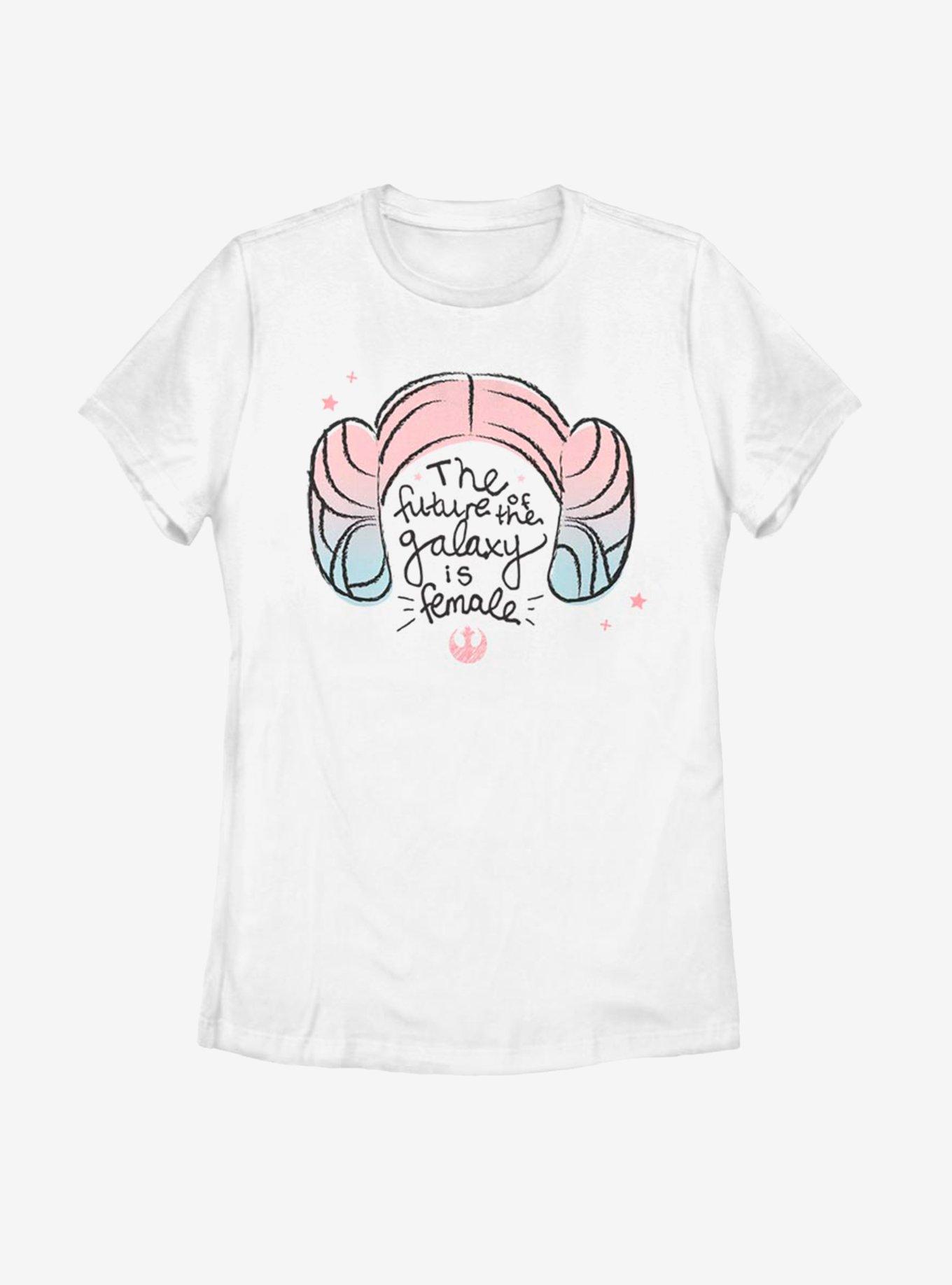 Star Wars The Future Leia Womens T-Shirt, WHITE, hi-res