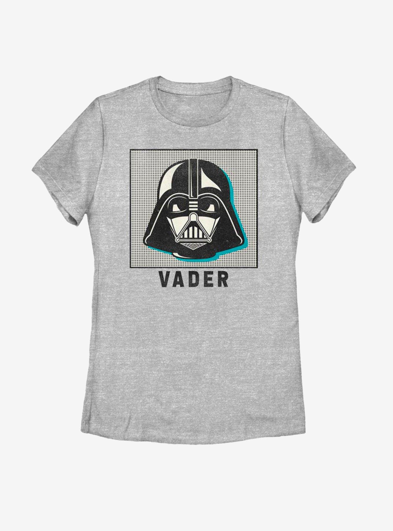 Star Wars Vader Mask Womens T-Shirt, ATH HTR, hi-res