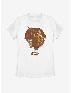 Star Wars Episode VII The Force Awakens Poe Head Fill Womens T-Shirt, , hi-res