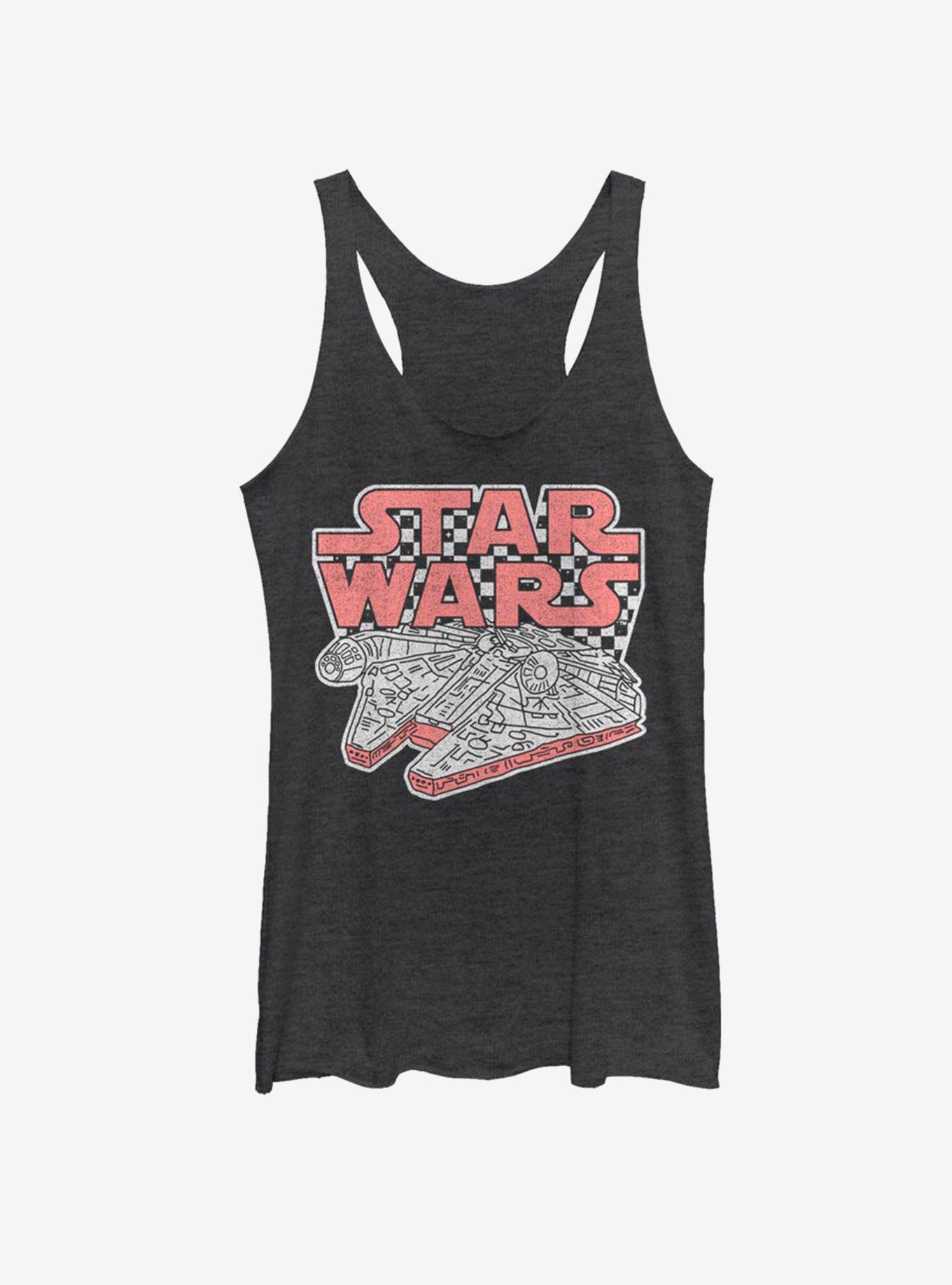 Star Wars Checker Falcon Womens Tank Top, , hi-res