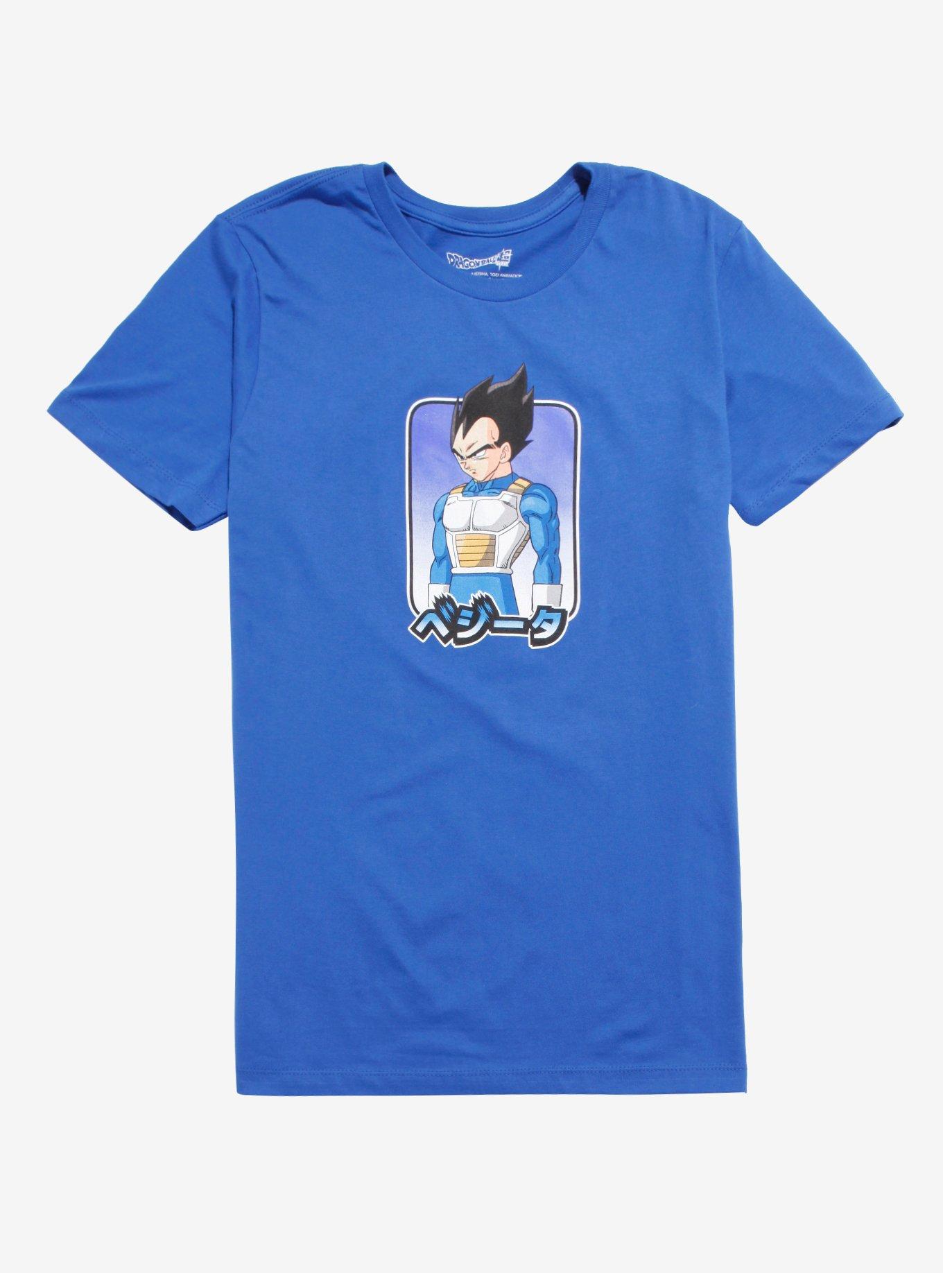Dragon Ball Z Retro Vegeta T-Shirt, BLUE, hi-res