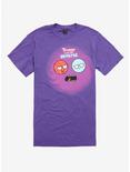 Trover Saves The Universe Eyes T-Shirt, PURPLE, hi-res