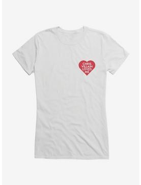 HT Creators: Chris Villain Chris Villan Loves Me Girls T-Shirt, , hi-res