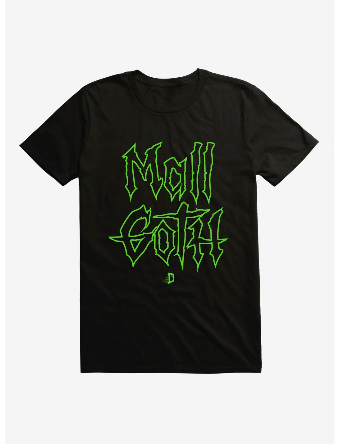 HT Creators: Dre Ronayne Mall Goth Green Outline T-Shirt, BLACK, hi-res