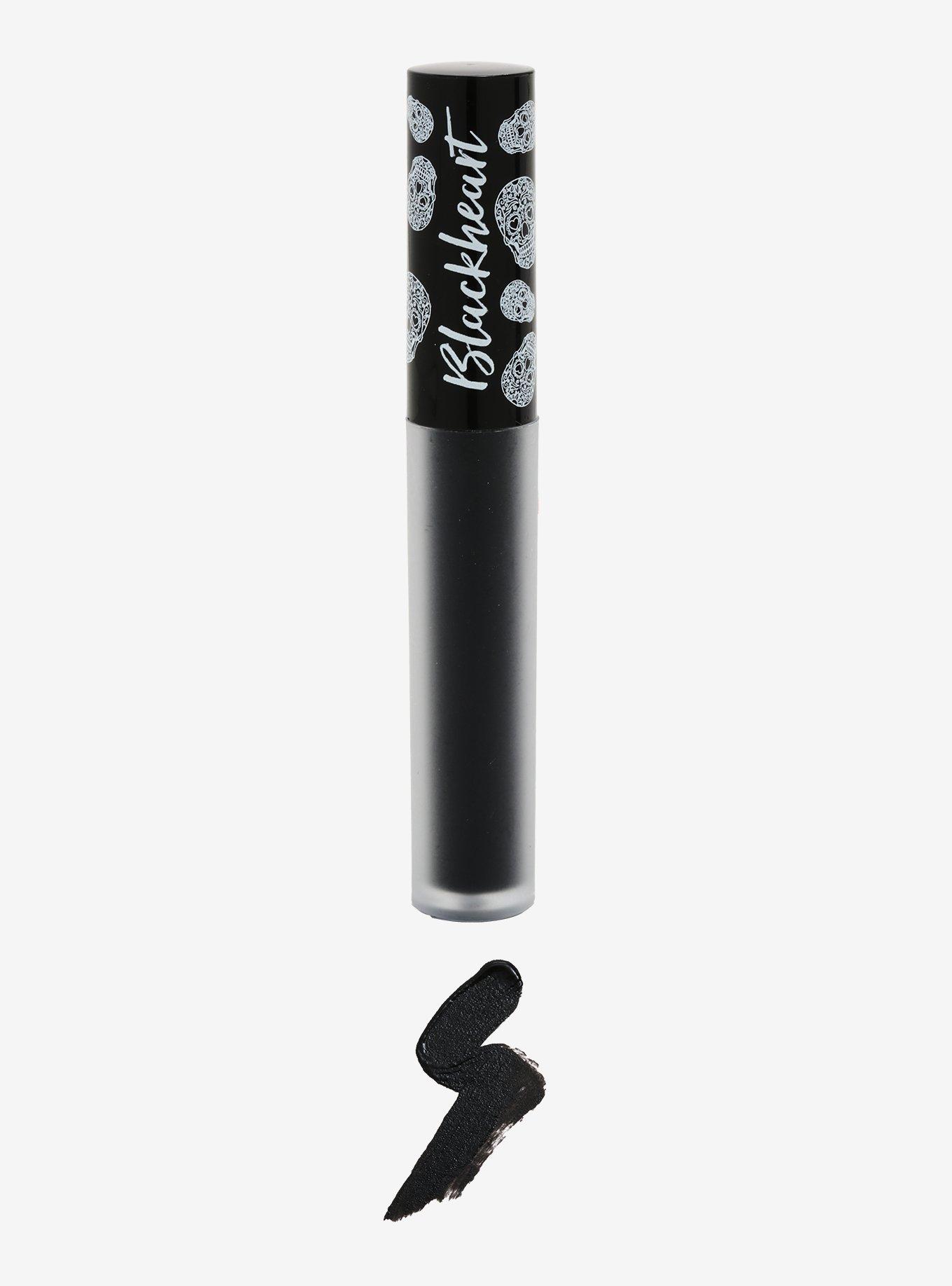 Blackheart Cursed Black Matte Lip Cream, , hi-res