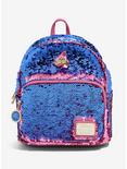 Loungefly Disney Princess Aurora Reversible Sequin Mini Backpack, , hi-res