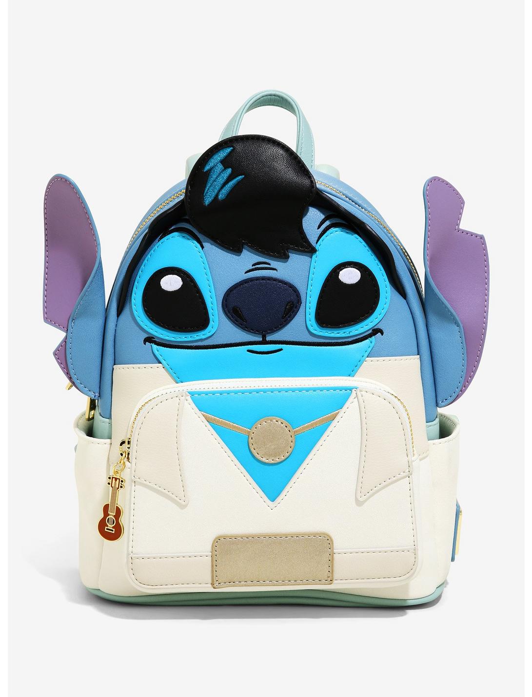 Loungefly Disney Lilo & Stitch Elvis Stitch Figural Mini Backpack, , hi-res
