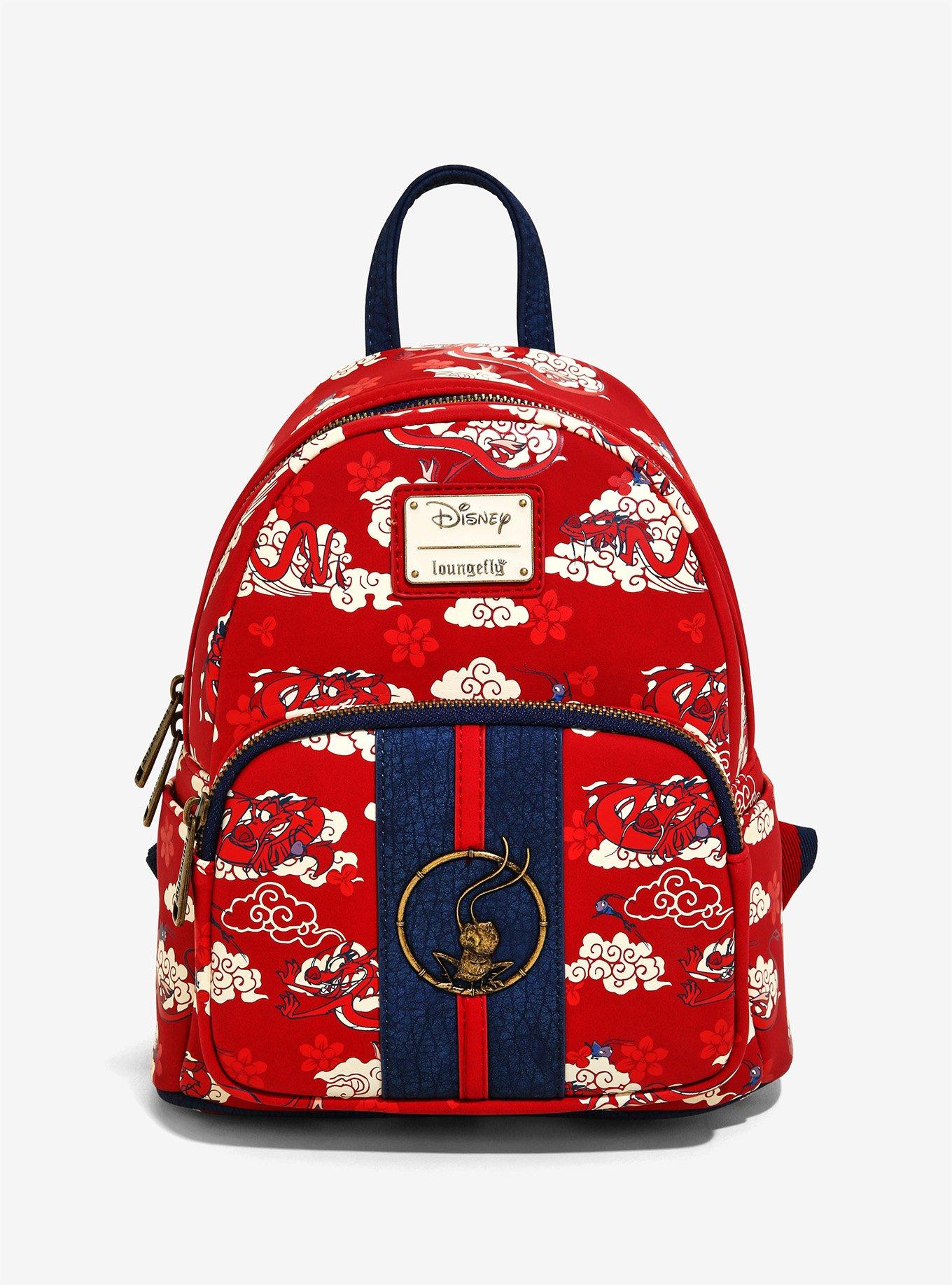 Loungefly Disney Mulan Clouds Mini Backpack, , hi-res