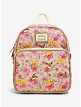 Loungefly Pokémon Pikachu & Eevee Floral Convertible Mini Backpack, , hi-res